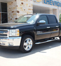 chevrolet silverado 1500 2012 black lt flex fuel 8 cylinders 2 wheel drive automatic with overdrive 77836