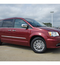 chrysler town and country 2013 red van touring l flex fuel 6 cylinders front wheel drive automatic 77375