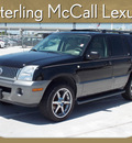 mercury mountaineer 2005 black suv gasoline 8 cylinders rear wheel drive automatic with overdrive 77074