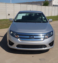 ford fusion 2012 silver sedan se gasoline 4 cylinders front wheel drive automatic 76108