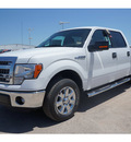 ford f 150 2013 white pickup truck flex fuel 8 cylinders 2 wheel drive automatic 77375