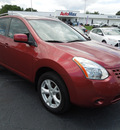 nissan rogue 2008 cherry red suv sl gasoline 4 cylinders front wheel drive automatic 34474