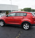 kia sportage 2011 red suv gasoline 4 cylinders front wheel drive automatic 19153