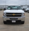 chevrolet silverado 2500hd 2013 white work truck gasoline 8 cylinders 2 wheel drive automatic 77503