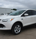 ford escape 2013 off white suv se gasoline 4 cylinders front wheel drive automatic 76011