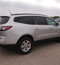 chevrolet traverse 2013 silver lt gasoline 6 cylinders front wheel drive automatic 78064