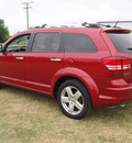 dodge journey 2010 dk  red suv r t gasoline 6 cylinders front wheel drive automatic 78064