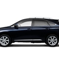 lexus rx 350 2010 dk  gray suv premium package gasoline 6 cylinders front wheel drive shiftable automatic 07755