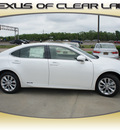 lexus es 300h 2013 white sedan hybrid 4 cylinders front wheel drive automatic 77546