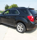 chevrolet equinox 2010 black suv lt gasoline 4 cylinders front wheel drive automatic 78155