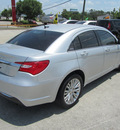 chrysler 200 2012 silver sedan lx gasoline 4 cylinders front wheel drive automatic 77039