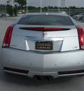 cadillac cts v 2011 silver coupe 8 cylinders automatic 77074