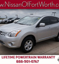 nissan rogue 2013 silver s gasoline 4 cylinders front wheel drive automatic 76116