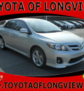 toyota corolla 2013 silver sedan s gasoline 4 cylinders front wheel drive automatic 75604
