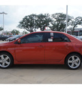 toyota corolla 2013 orange sedan se gasoline 4 cylinders front wheel drive automatic 78232
