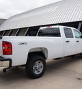 chevrolet silverado 2500hd 2013 white work truck diesel 8 cylinders 4 wheel drive automatic 76051