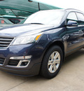 chevrolet traverse 2013 blue lt gasoline 6 cylinders front wheel drive automatic 76051