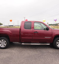 gmc sierra 1500 2008 dk  red z71 gasoline 8 cylinders 4 wheel drive 4 speed automatic 78214