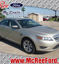 ford taurus 2010 gold sedan sel gasoline 6 cylinders front wheel drive automatic with overdrive 77539