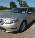 ford taurus 2010 gold sedan sel gasoline 6 cylinders front wheel drive automatic with overdrive 77539