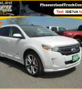 ford edge 2013 off white sport gasoline 6 cylinders all whee drive automatic 56301