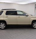 gmc terrain 2010 gold suv sle 2 gasoline 6 cylinders front wheel drive automatic 75219