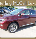 lexus rx 350 2013 dk  red suv gasoline 6 cylinders front wheel drive automatic 77074