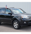 honda pilot 2009 black suv ex l gasoline 6 cylinders front wheel drive automatic with overdrive 77632