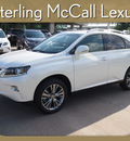 lexus rx 350 2013 white suv gasoline 6 cylinders front wheel drive automatic 77074