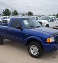 ford ranger 2004 blue pickup truck edge gasoline 6 cylinders rear wheel drive automatic with overdrive 76108