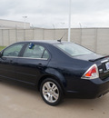 ford fusion 2008 dk  blue sedan v6 sel gasoline 6 cylinders front wheel drive automatic 76108