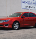 ford fusion 2010 dk  red sedan sel gasoline 4 cylinders front wheel drive automatic 79407