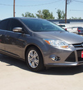 ford focus 2012 gray hatchback sel flex fuel 4 cylinders front wheel drive automatic 79110