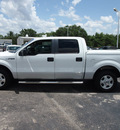 ford f 150 2009 white xlt gasoline 8 cylinders 2 wheel drive automatic 78016