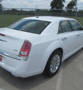 chrysler 300 2012 white sedan limited gasoline 6 cylinders rear wheel drive automatic 77587