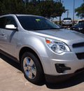 chevrolet equinox 2013 silver lt gasoline 4 cylinders front wheel drive automatic 75075