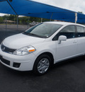 nissan versa 2012 white hatchback 1 8 s gasoline 4 cylinders front wheel drive automatic 76234