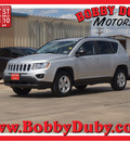 jeep compass 2013 silver suv sport gasoline 4 cylinders 2 wheel drive automatic 79110