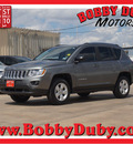 jeep compass 2013 gray suv sport gasoline 4 cylinders 2 wheel drive automatic 79110