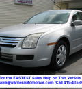 ford fusion 2006 silver sedan v6 se gasoline 6 cylinders front wheel drive automatic 45840