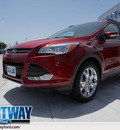 ford escape 2013 red suv sel gasoline 4 cylinders front wheel drive automatic 75062
