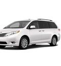 toyota sienna 2013 van gasoline 6 cylinders front wheel drive not specified 91731