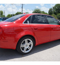 audi a4 2007 red sedan 2 0 turbo gasoline 4 cylinders front wheel drive automatic 78729