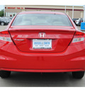 honda civic 2013 red coupe lx 4 cylinders 5 speed automatic 77025
