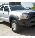 toyota tacoma 2013 silver prerunner v6 gasoline 6 cylinders 2 wheel drive automatic 78232