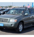 toyota highlander 2006 lt  green suv gasoline 6 cylinders all whee drive automatic 76801