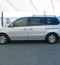 honda odyssey 2004 silver van ex gasoline 6 cylinders front wheel drive automatic 79936