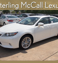 lexus es 350 2013 white sedan gasoline 6 cylinders front wheel drive automatic 77074