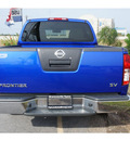 nissan frontier 2012 blue sv v6 gasoline 6 cylinders 2 wheel drive automatic 78523