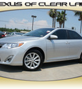 toyota camry 2012 silver sedan xle gasoline 4 cylinders front wheel drive automatic 77546